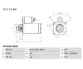 BOSCH Startr ‐ BO 0986029090