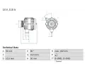 Alterntor BOSCH ‐ BO 0986037990