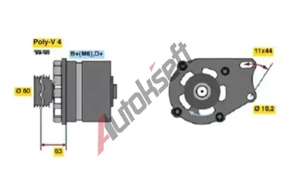 BOSCH Alterntor BO 0986038621, 0986038621