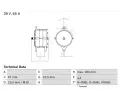 Alterntor BOSCH ‐ BO 0986039490