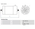 BOSCH Altern�tor&nbsp;&dash;&nbsp;BO 0986039870