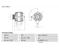 Alterntor BOSCH ‐ BO 0986040940