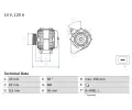 Alterntor BOSCH ‐ BO 0986041740