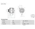 BOSCH Alterntor ‐ BO 0986042640