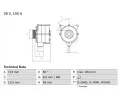 BOSCH Alterntor ‐ BO 0986043890