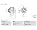 BOSCH Alterntor ‐ BO 0986046070