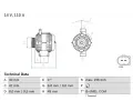 Alterntor BOSCH ‐ BO 0986046130