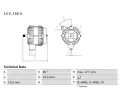 BOSCH Alterntor ‐ BO 0986047210