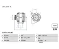 Alterntor BOSCH ‐ BO 0986047380