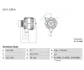 Alterntor BOSCH ‐ BO 0986048801