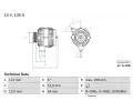 Alterntor BOSCH ‐ BO 0986049000