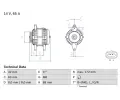 BOSCH Alterntor ‐ BO 0986049051