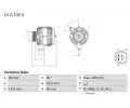 BOSCH Alterntor ‐ BO 0986049221