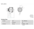 BOSCH Alterntor ‐ BO 0986080370