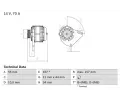 Alterntor BOSCH ‐ BO 0986080490