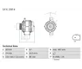 BOSCH Alterntor ‐ BO 0986082330