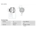 Alterntor BOSCH ‐ BO 0986083300