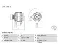 Alterntor BOSCH ‐ BO 0986083730