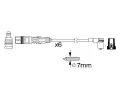 BOSCH Sada kabel pro zapalovn BO 0986356347, 0 986 356 347