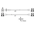 BOSCH Sada kabel pro zapalovn BO 0986356370, 0 986 356 370