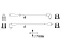 BOSCH Sada kabel pro zapalovn BO 0986356702, 0 986 356 702