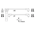 BOSCH Sada kabel pro zapalovn BO 0986356703, 0 986 356 703