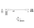 BOSCH Sada kabel pro zapalovn BO 0986356717, 0 986 356 717