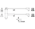 BOSCH Sada kabel pro zapalovn BO 0986356731, 0 986 356 731