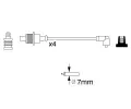 BOSCH Sada kabel pro zapalovn BO 0986356767, 0 986 356 767