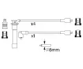 BOSCH Sada kabel� pro zapalov�n� BO 0986356770, 0 986 356 770