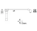 BOSCH Sada kabel pro zapalovn BO 0986356793, 0 986 356 793
