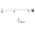 BOSCH Sada kabel pro zapalovn BO 0986356829, 0986356829