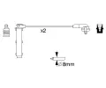 BOSCH Sada kabel pro zapalovn BO 0986356833, 0 986 356 833