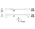 BOSCH Sada kabel pro zapalovn BO 0986356866, 0 986 356 866