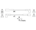 BOSCH Sada kabel pro zapalovn BO 0986356886, 0 986 356 886