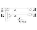 BOSCH Sada kabel pro zapalovn BO 0986356893, 0 986 356 893