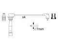 BOSCH Sada kabel pro zapalovn BO 0986356970, 0 986 356 970