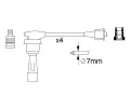 BOSCH Sada kabel pro zapalovn BO 0986356974, 0 986 356 974