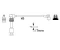 BOSCH Sada kabel pro zapalovn BO 0986357055, 0 986 357 055