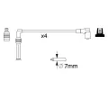 Sada kabel pro zapalovn BOSCH ‐ BO 0986357070