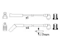 BOSCH Sada kabel pro zapalovn BO 0986357153, 0 986 357 153