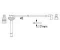 BOSCH Sada kabel pro zapalovn BO 0986357167, 0 986 357 167