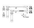 BOSCH Sada kabel pro zapalovn BO 0986357239, 0986357239