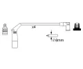 BOSCH Sada kabel pro zapalovn BO 0986357267, 0 986 357 267