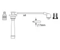 BOSCH Sada kabel pro zapalovn BO 0986357272, 0 986 357 272