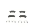 BOSCH Sada brzdovch destiek - kotouov brzda BO 0986424124, 0986424124