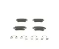 BOSCH Sada brzdovch destiek - kotouov brzda BO 0986424124, 0986424124
