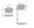 BOSCH Sada brzdovch destiek - kotouov brzda BO 0986424813, 0 986 424 813