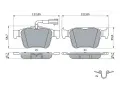 BOSCH Sada brzdovch destiek BO 0986424848, 0 986 424 848