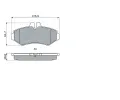 BOSCH Sada brzdovch destiek BO 0986424877, 0 986 424 877